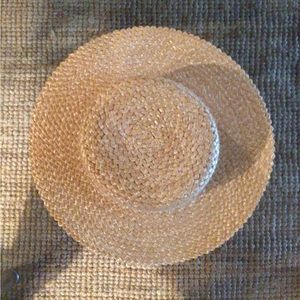 RARE ⭐️Lack of Color straw gambler boater